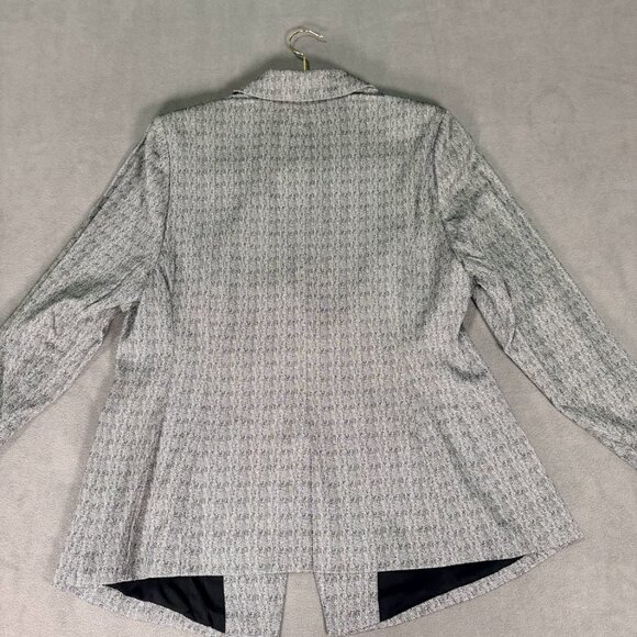 Lane Bryant The Allie Blazer Suit Jacket Women's 16 Gray/Black Career/Boss Lady - Picture 4 of 4